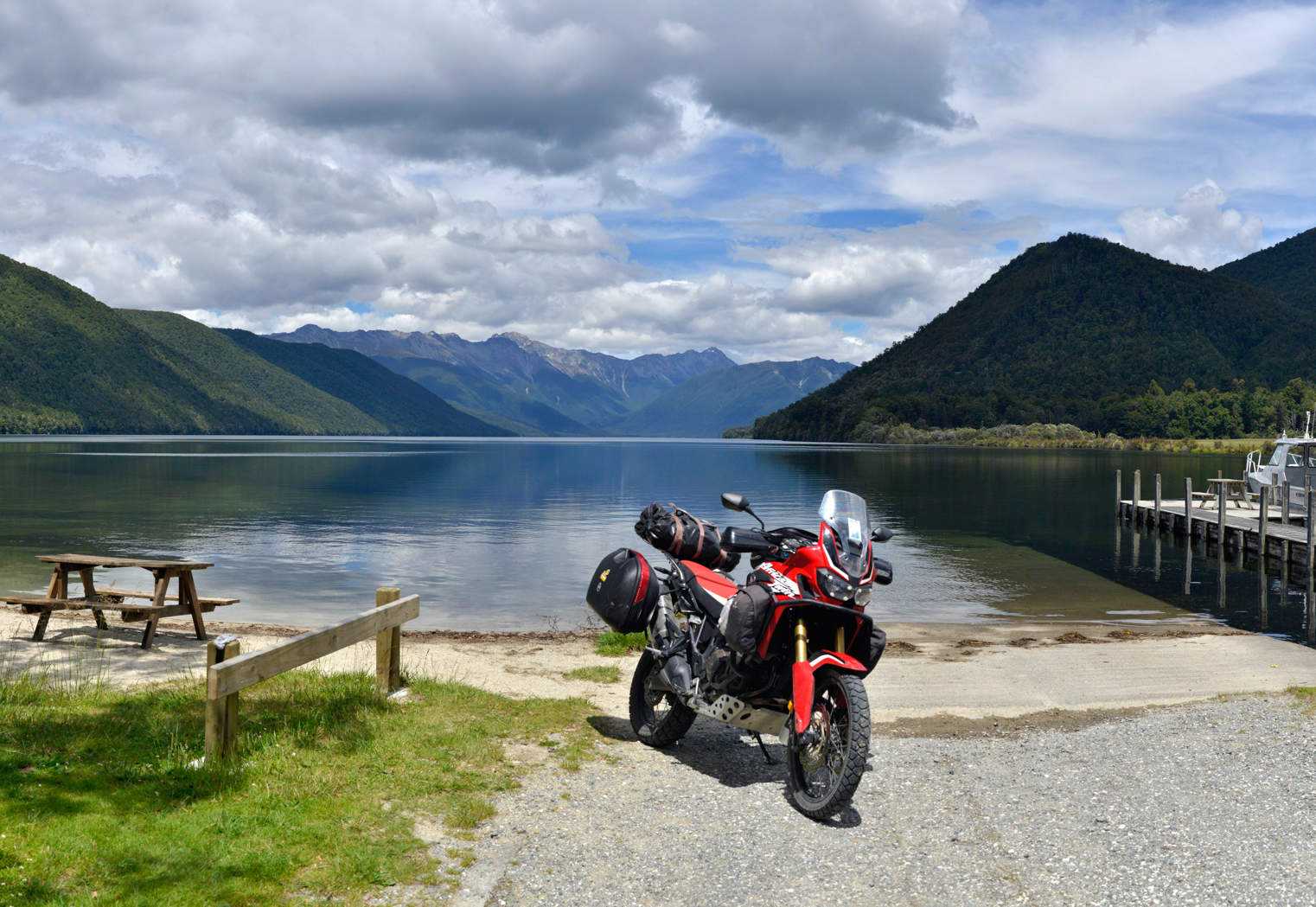 Individuelle Motorradreise 21 e Nord Sudinsel Neuseeland