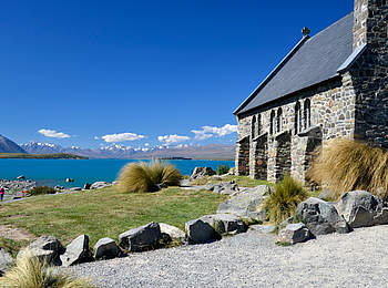 Neuseeland-LakeTekapo-Motorradreise