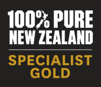 100% PURE NEW ZEALAND SPECIALIST GOLD
