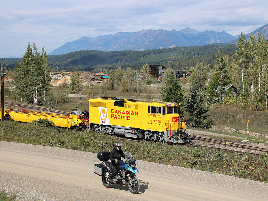 Motorradreise Kanada Pacific Rail
